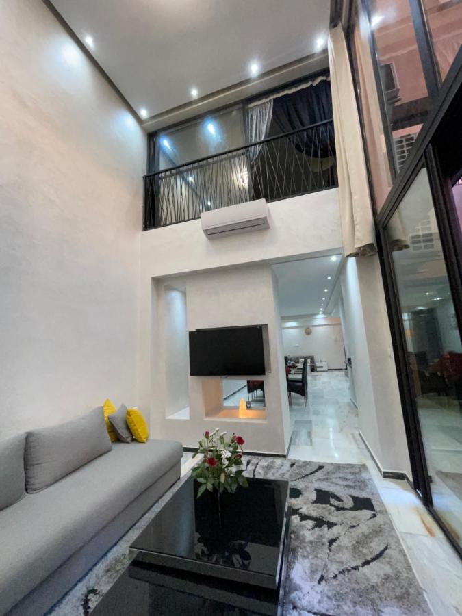 Appartement En Duplex Avec 3 Chambres Haut Standing Gueliz Marrakech Marakéš Exteriér fotografie